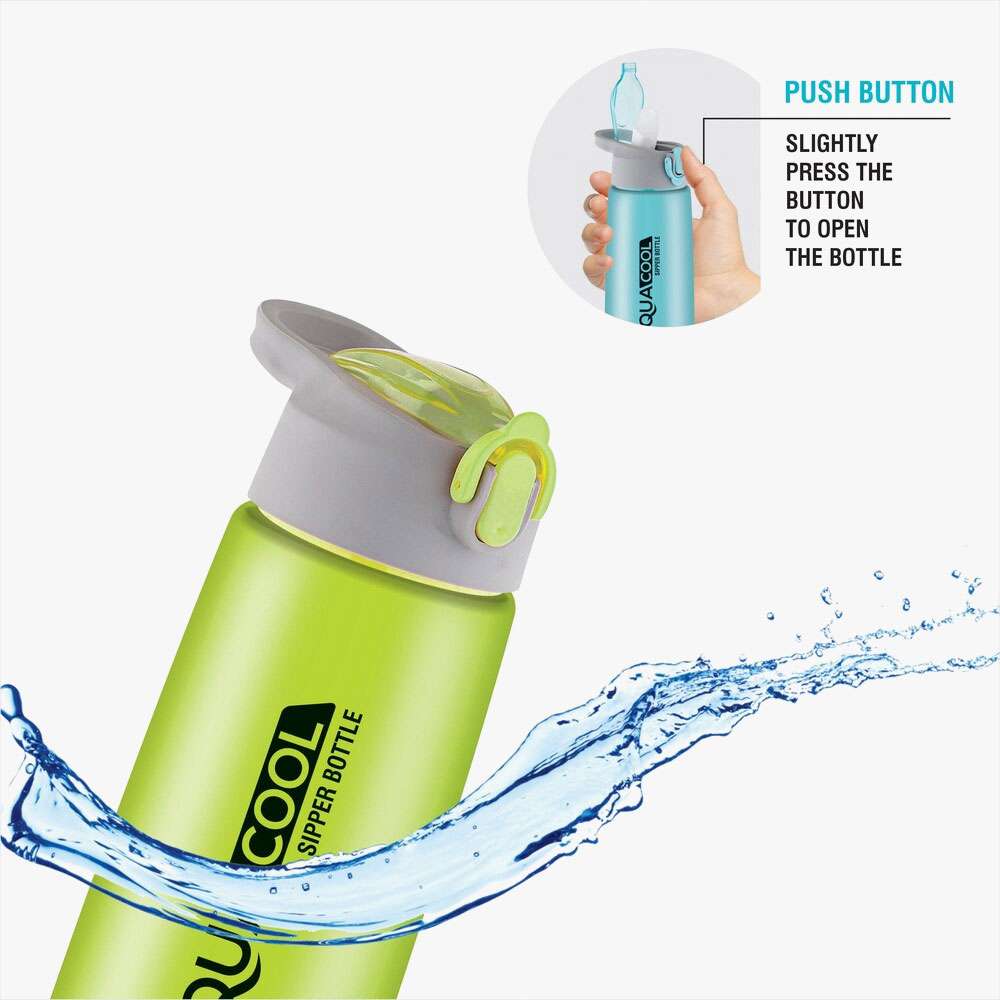 Cult Green Steel Shaker Bottle 700 ml with Bottom Opener – Leakproof & Built for Performance